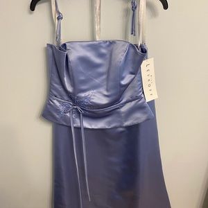 Bill Levkoff Lavender Two Piece Formal Dress